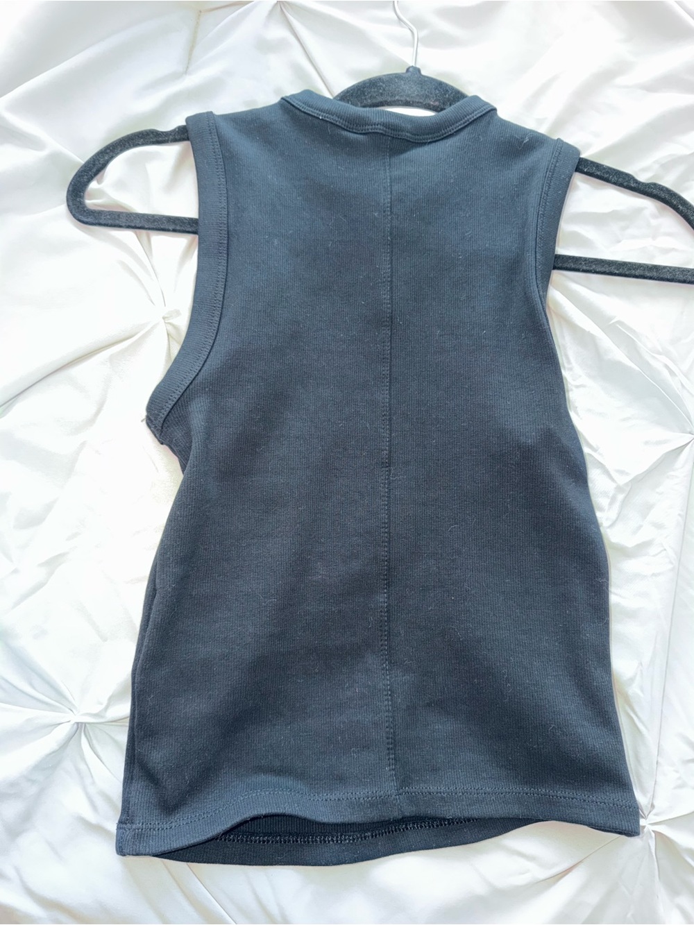 Zara Sleeveless Ribbed Tank Top - Picture 2 of 4